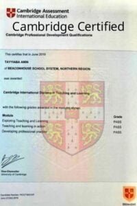 tutor for O/A level English Cambridge Certified