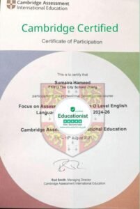 Cambridge-Certification-of-Miss-sumaira