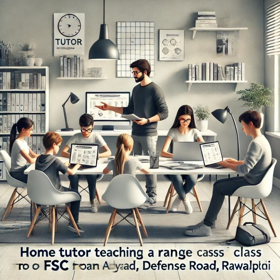 Home tutor teaching a range of classes from Class 1 to FSc students at Adyala Road, Defense Road, Rawalpindi