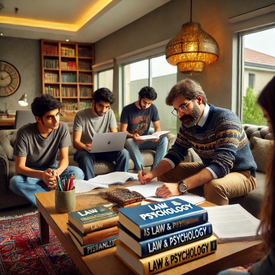 "AS Level tutor teaching Law and Psychology to students in H-13, Islamabad."