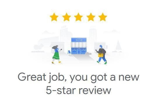 5 star reviews