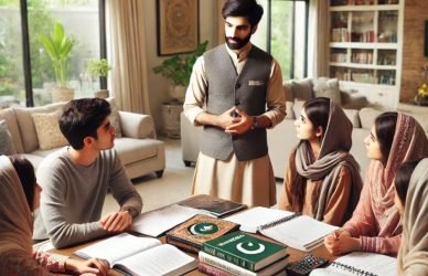 O Level tutor teaching Pakistan Studies, Islamiyat, and Urdu to students in Bahria Town, Rawalpindi.